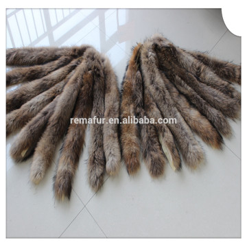 Genuine Fur Raccoon Fur Strips