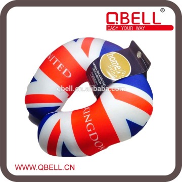 Nation Flag Print Foam Particle U Shape Neck Pillow
