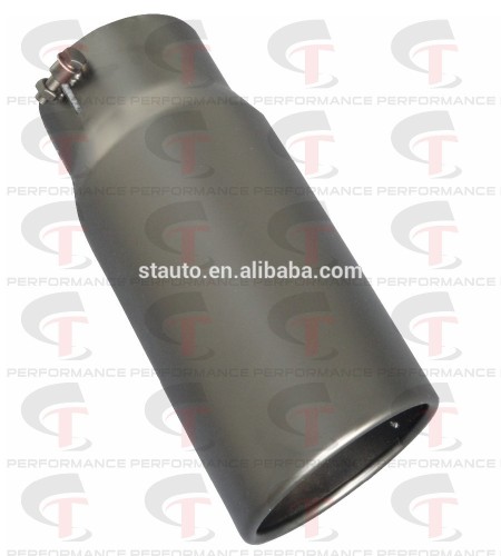 Black Bolt On Truck Exhaust Tip BST354512RSLB