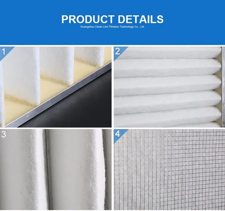 Clean-Link Washable G4 Air Filter for Air Condition System Dust Filter