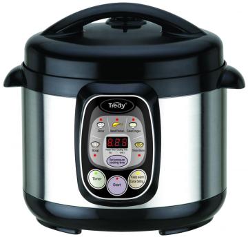 8L multifunctional non stick pressure cooker