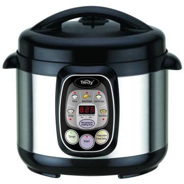 8L multifunctional non stick pressure cooker