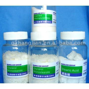 Emulsifier / Glycerol Monostearate, Distilled Monoglycerides, Stearic Acid