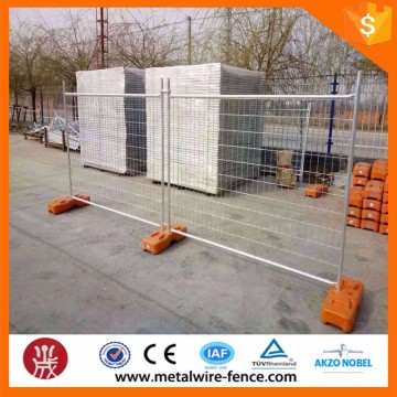 Australia high standard Galvanized / PVC coated Temporary Fence