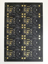 Matt black colour circuit board