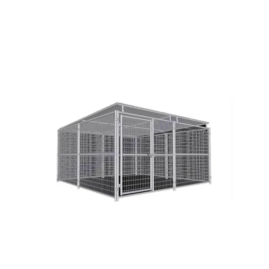 Outdoor Big Dog Cage 5*10*6FT Galvanized Steel Dog Kennel/Pet House/Pet Cage for Sale