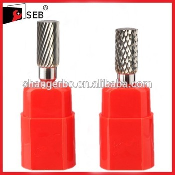 Double cut Tungsten carbide burrs for fast stock removal