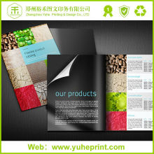 2015 full color perfect bound catalogs/flyers/posters with printing catalogs
