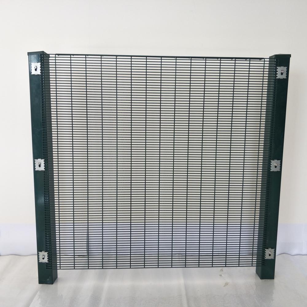 powder coated anti climb high security fence