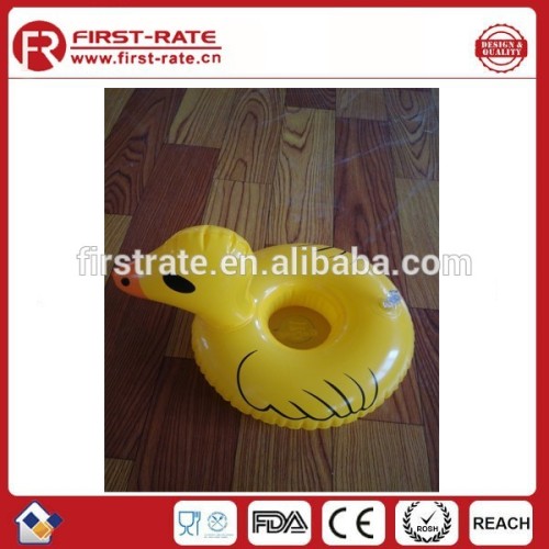 Inflatable duck swim ring,pvc inflatable swim ring