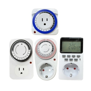 220V/110V Electrical Timer Plug Outlet - Digital Timer Switch for Garden Watering and Plant Growing