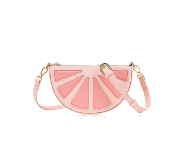 Cute candy color fruit shape shoulder bag handbag