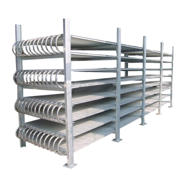 Cold storage shelving pipe