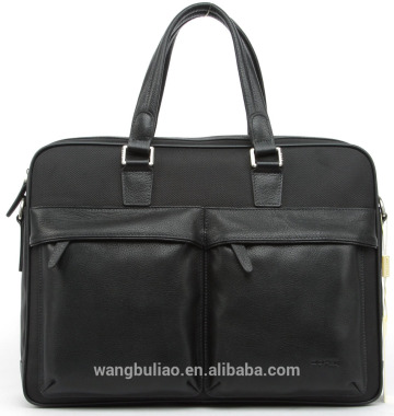 Mens leather briefcase handbag business men's genuine leather briefcase