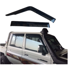 Professional Window Visor Bonnet Stone Guard for Toyota Land Cruiser 70, 76, 78, 79 Series (LC70, LC79)
