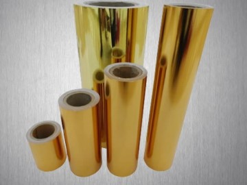 Gold metallic board paper