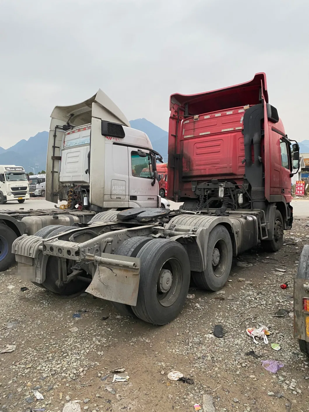 Used Mercedes Benz Actros Trucks Prime Mover Vehicle Lorry 6X2r Tractor Trailer Head Truck for Sale