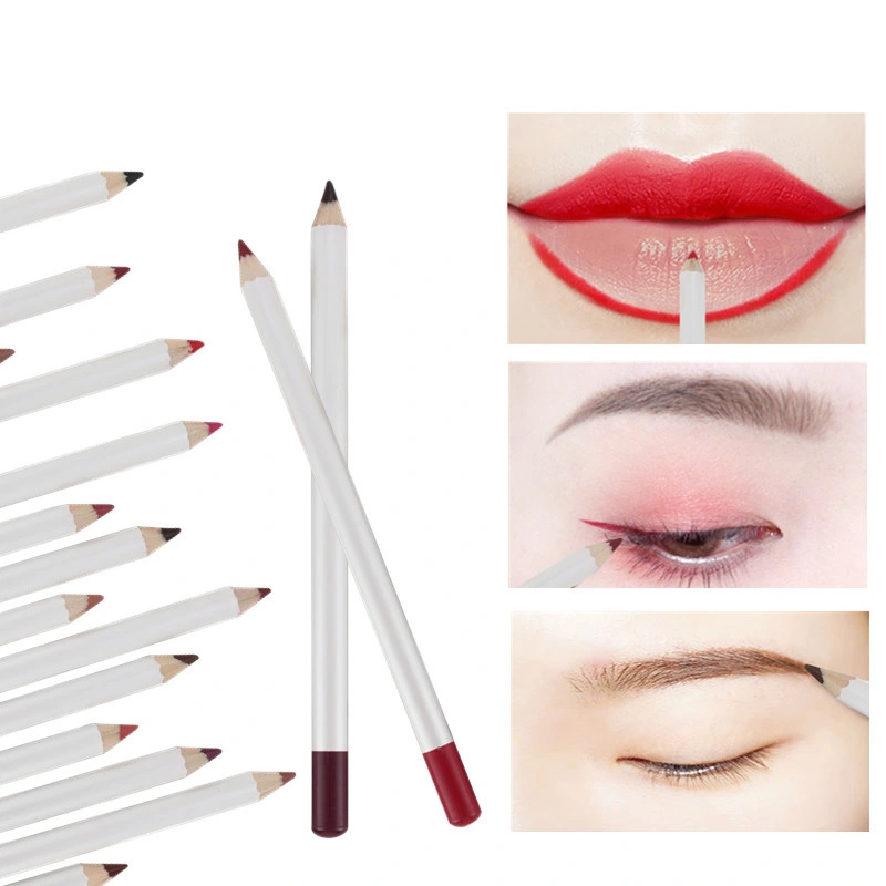 21 Colors Lip Pencils Matte Waterproof Smooth Colorful Lip Liner