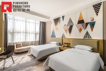 Hotel bedroom furniture decoration five-star hotel