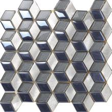 Fashion Blue Crystal Glass Mosaic Tile