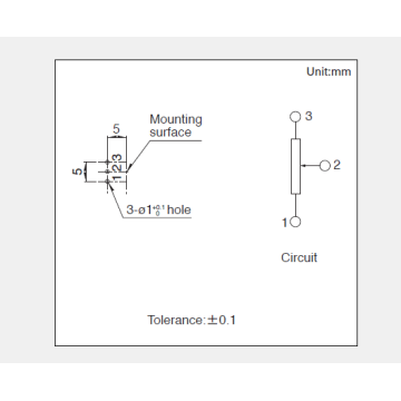 Rk097 series Rotary potentiometer