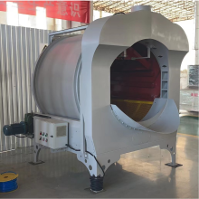 Drum sand spraying machine