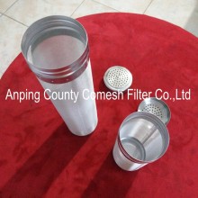 304 Stainless Steel Brewing Beer Strainer Cylinder