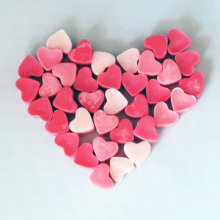Heart Shaped Wax Scented Wax Heart Melt Scented Wax Melts