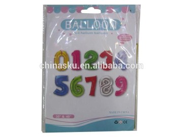 Birthday party balloon decorations cheap price helium balloon