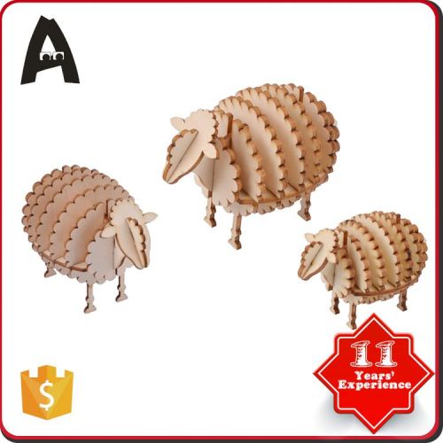 Popular for the market factory supply wooden jigsaw toy puzzle