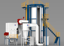 Vertical Powder Coating Line
