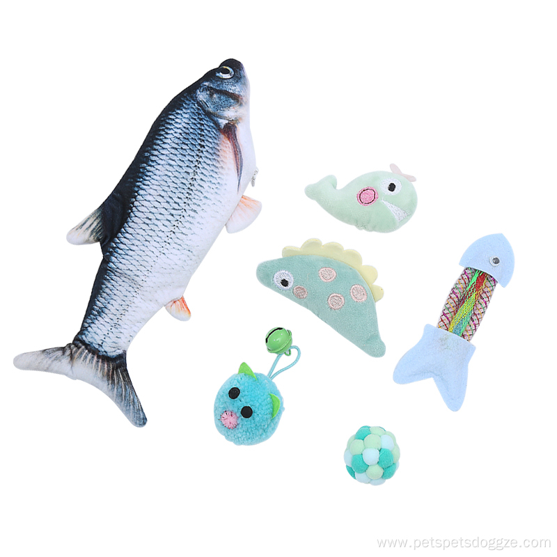 Simulation Wiggle Fish Cat Toys Moving Fish Toys