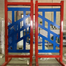 Aluminum Jump Stands: 80cm and 180cm High Horse Show Jumps