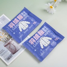 Wet Wipes for Down Jacket Care and Protection