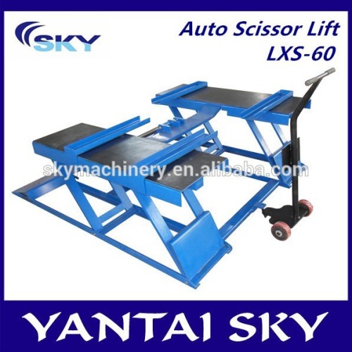 LXS-60 China supplier scissor auto scissors lift/car lift/car lift china