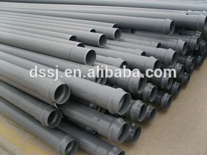 Chinese rigid PVC drainage pipe and fittings PVC sewer pipe price