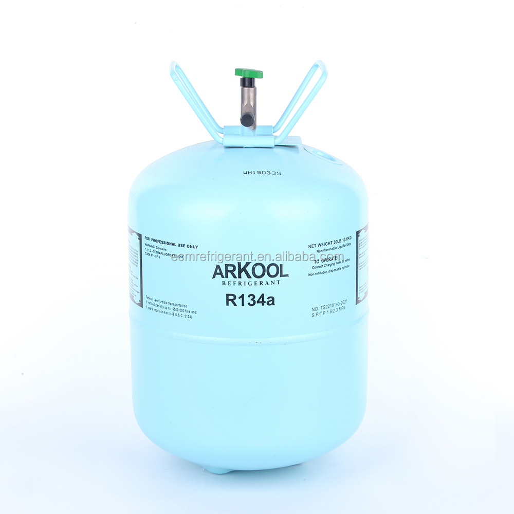 gas R134a refrigerant gas 30 lb 13.6kg R134a AC gas Refrigerant