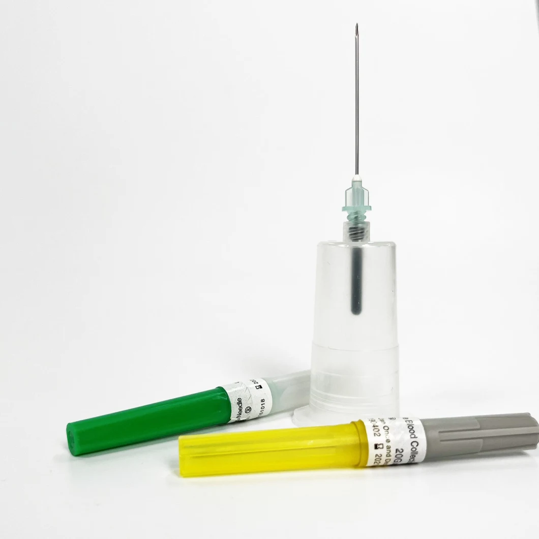 Hospital Use Safety Disposable Vacuum Blood Collection Needle 22g