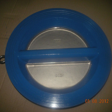 dual plates check valve