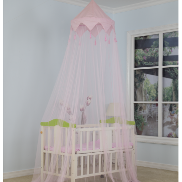 Lovely Design Baby Sleeping Tassel Bed Mosquito Netting