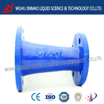 Double flanged taper DN50 GGG50 pipe fitting