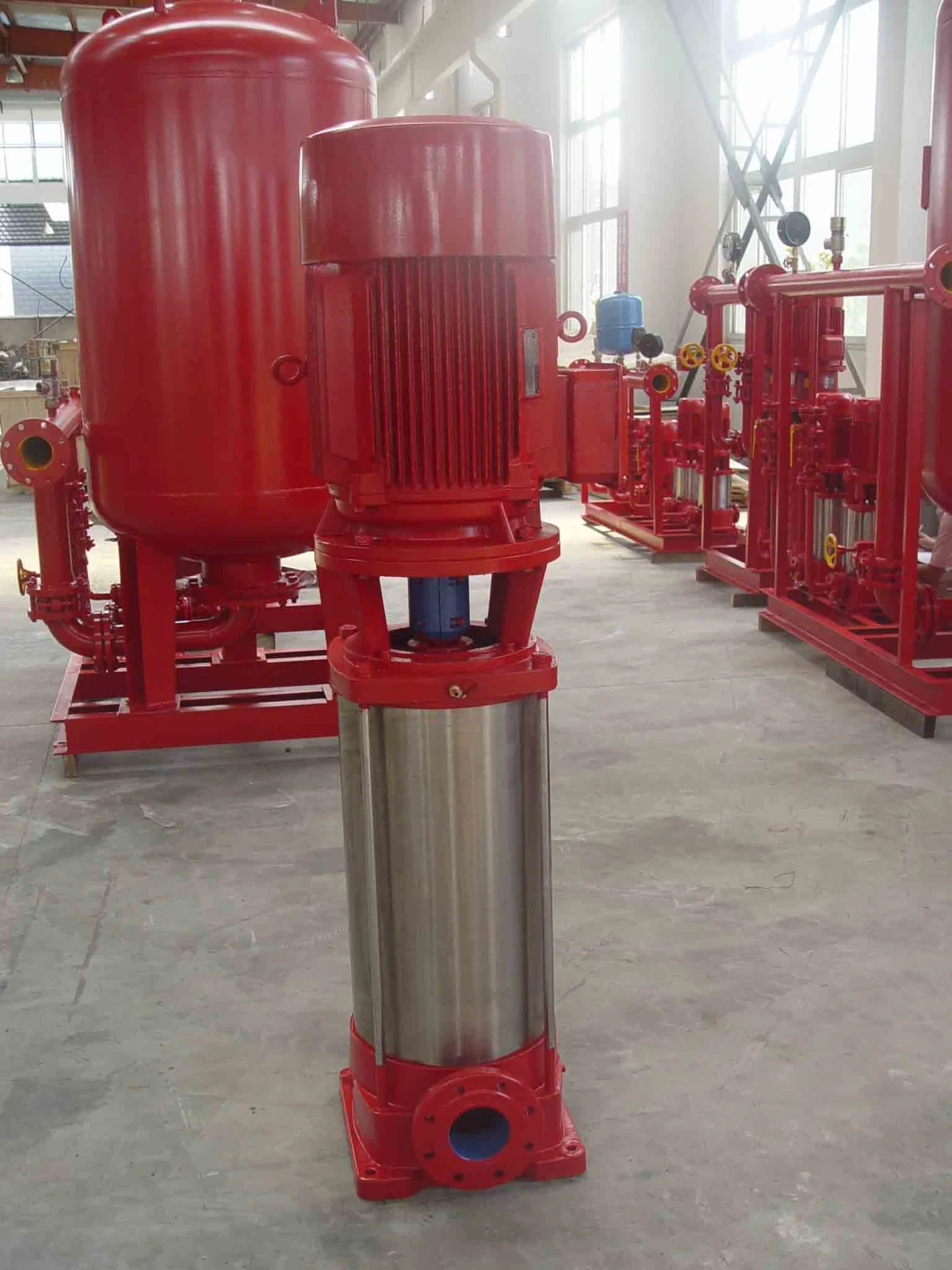 Stable Constant-Pressure Fire Fighting Pump with Jockey Pump (XBD-SLOW)