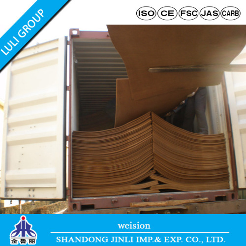 E1 MDF Plain Hard Board Types of Wood MDF