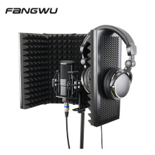 5 Doors Metal Acoustic Isolation Shield for Large Size Microphones - Perfect for Recording Studios