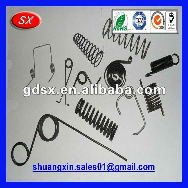 Customized stainless steel music wire adjustable torsion spring clip torsion metal spring for sofa factory