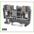 نوع الربيع ادفع في DIN-Rail Terminal Block 6mm2