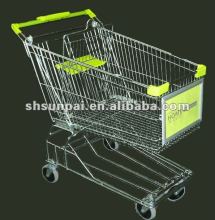 Shopping Trolley with Advertising Board