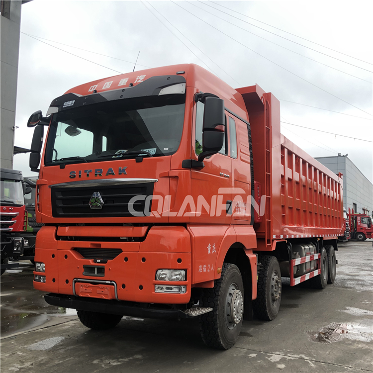 Sinotruk Sitrak The widely used heavy duty dump tipper telescopic truck for sale