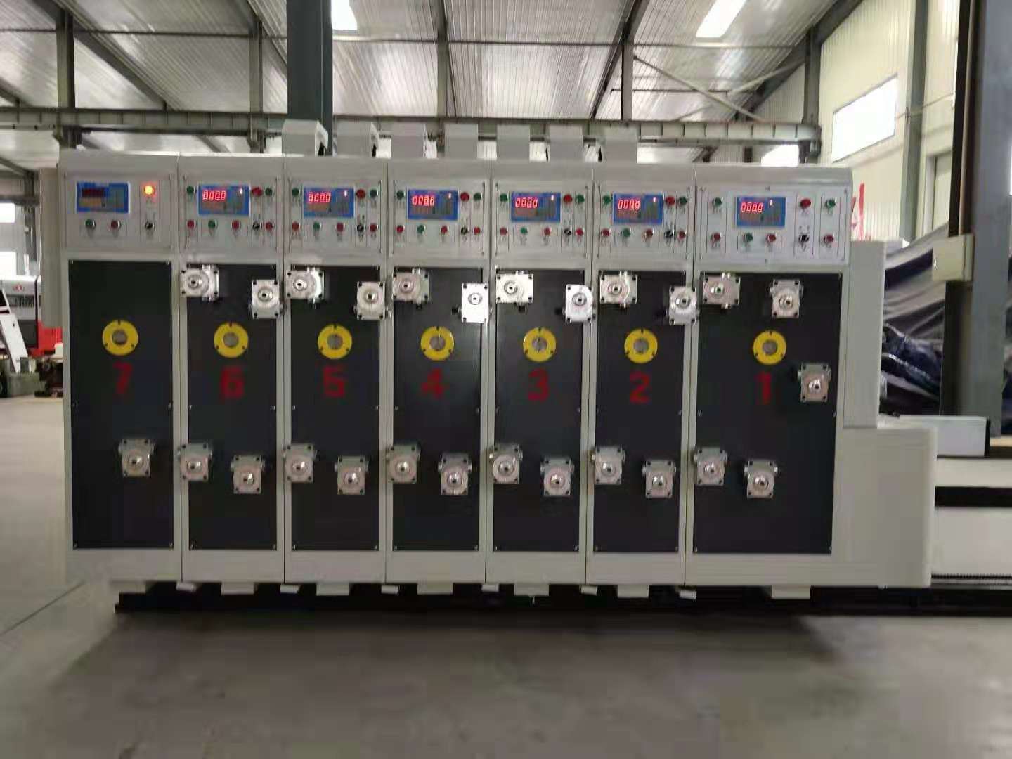 high quality  mini flexo 1/2/3/4/5/6 color printing slotting die-cutting machine
