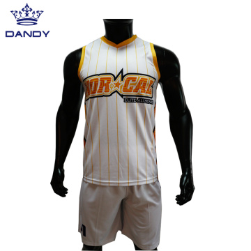 Benutzerdefinierte Sublimation Basketball Singuletts